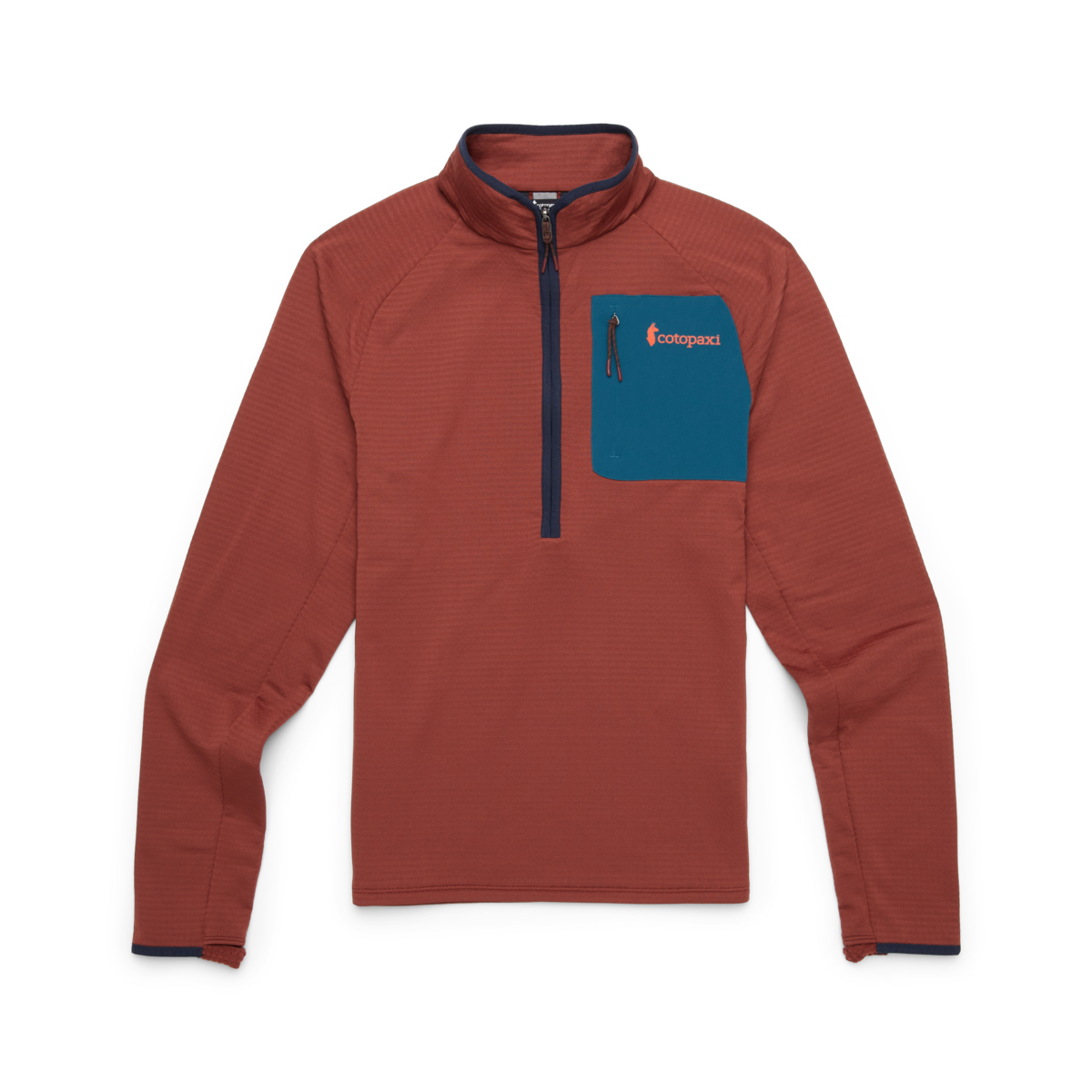 Otero Fleece Half-Zip Pullover - Men's, Rusty