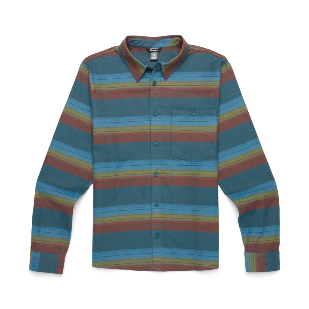 Quedo Flannel Shirt - Men's, Abyss Stripes