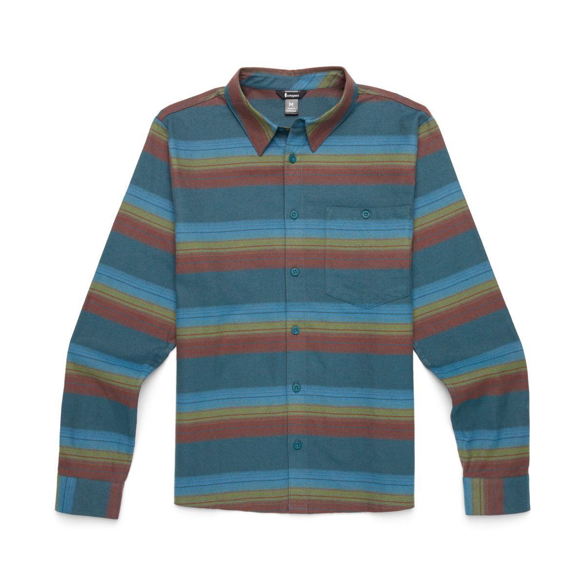 Quedo Flannel Shirt - Men's, Abyss Stripes