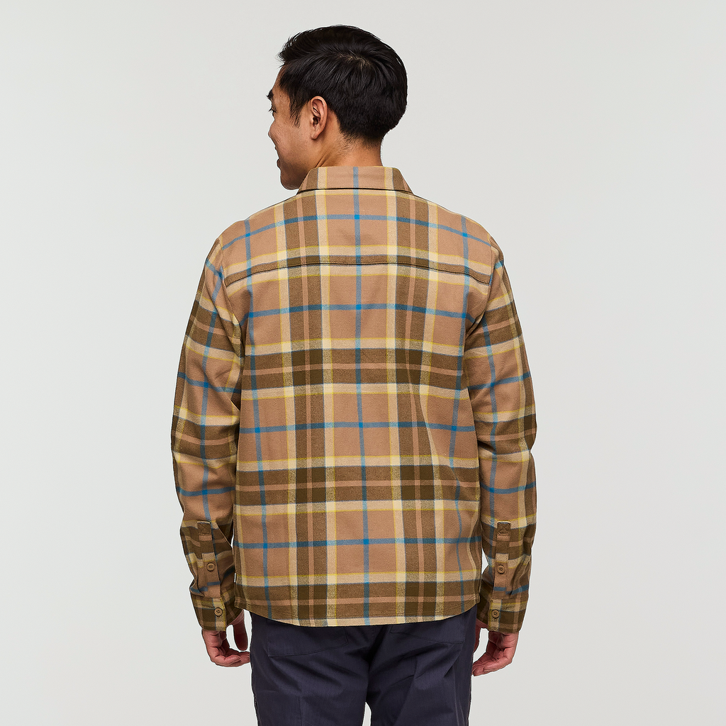 Quedo Flannel Shirt - Men's, Desert Plaid, Model Justin