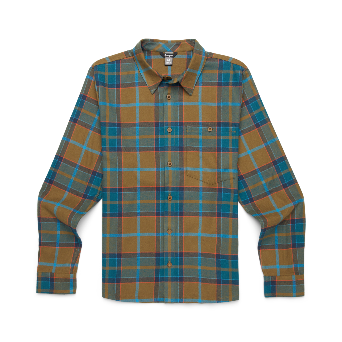 Quedo Flannel Shirt - Men's, Live Oak Plaid
