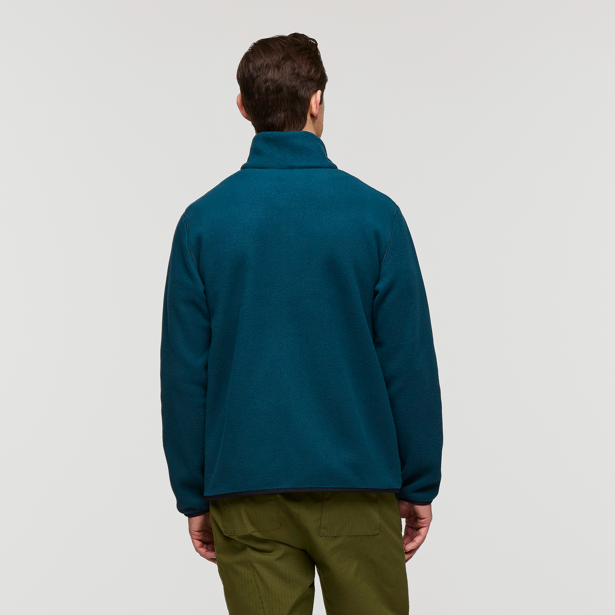 Teca Fleece Full-Zip Jacket - Men's, Skyfire, Model Kellan