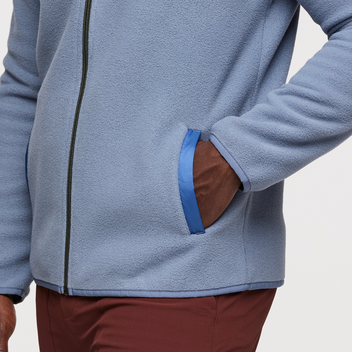 Teca Fleece Full-Zip Jacket - Men's, Swiss Alps, Model Kirk