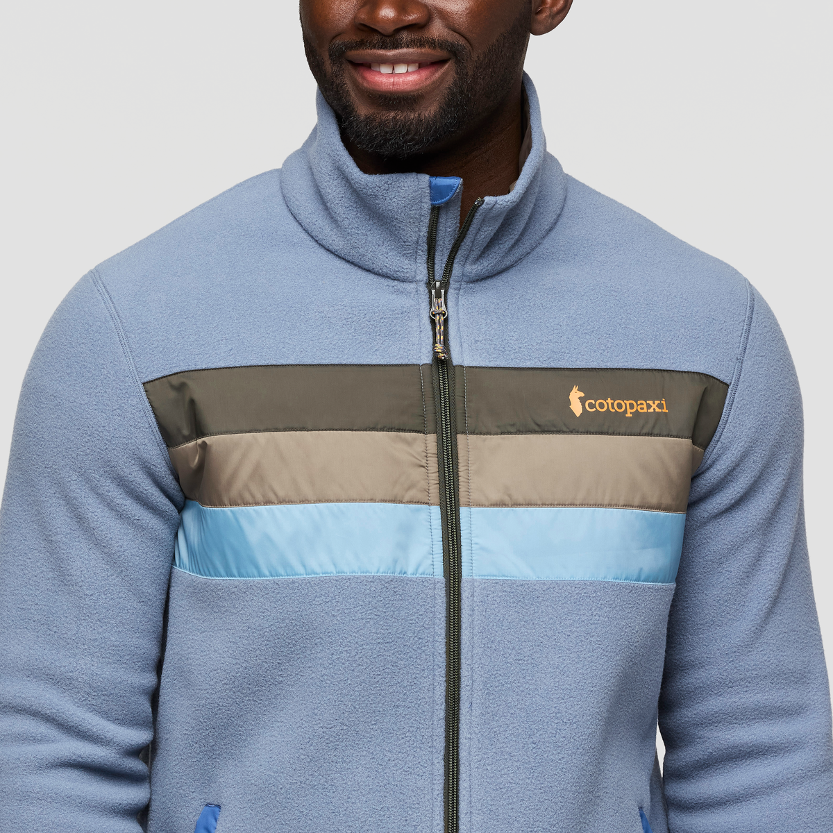 Teca Fleece Full-Zip Jacket - Men's, Swiss Alps, Model Kirk