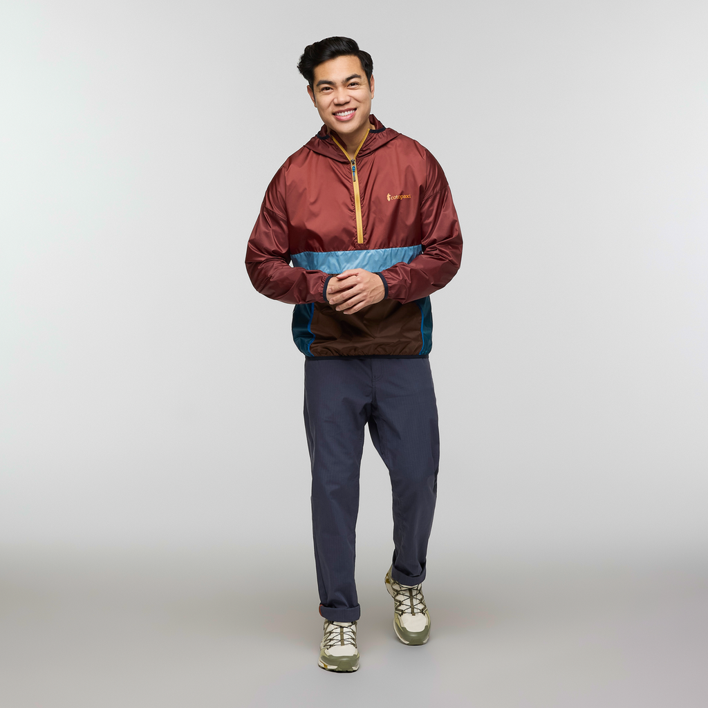 Teca Half-Zip Windbreaker - Men's, Riverbend, Model Justin