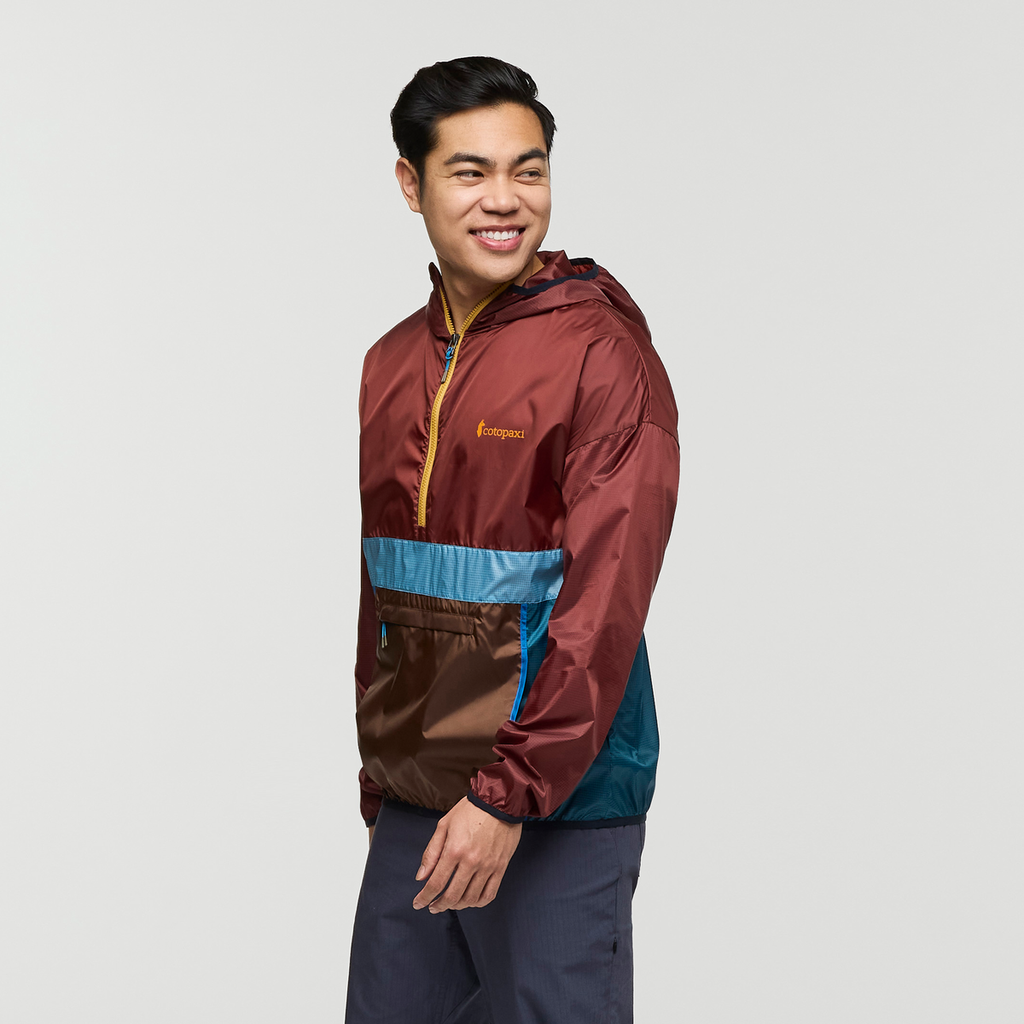 Teca Half-Zip Windbreaker - Men's, Riverbend, Model Justin