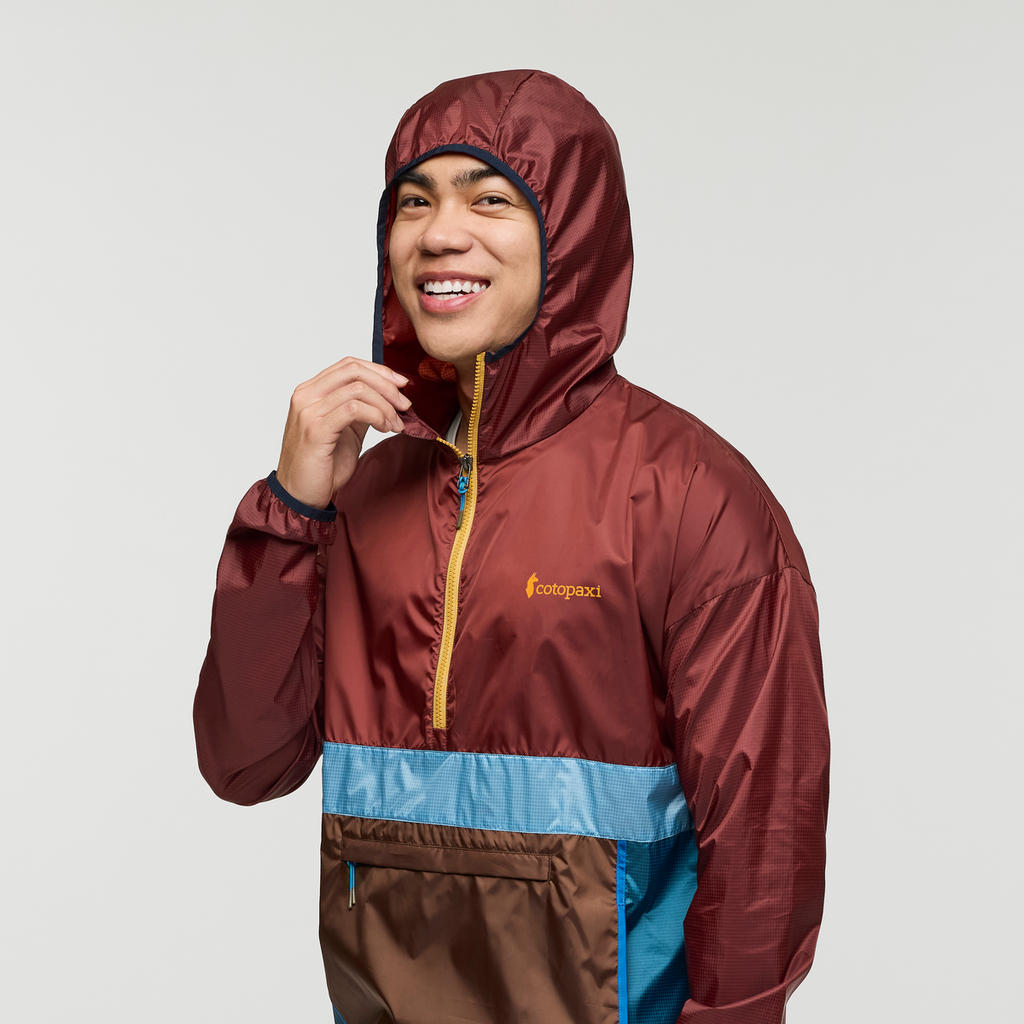 Teca Half-Zip Windbreaker - Men's, Riverbend, Model Justin