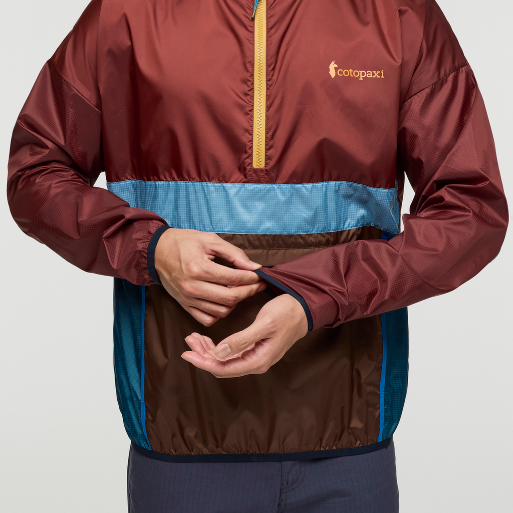 Teca Half-Zip Windbreaker - Men's, Riverbend, Model Justin