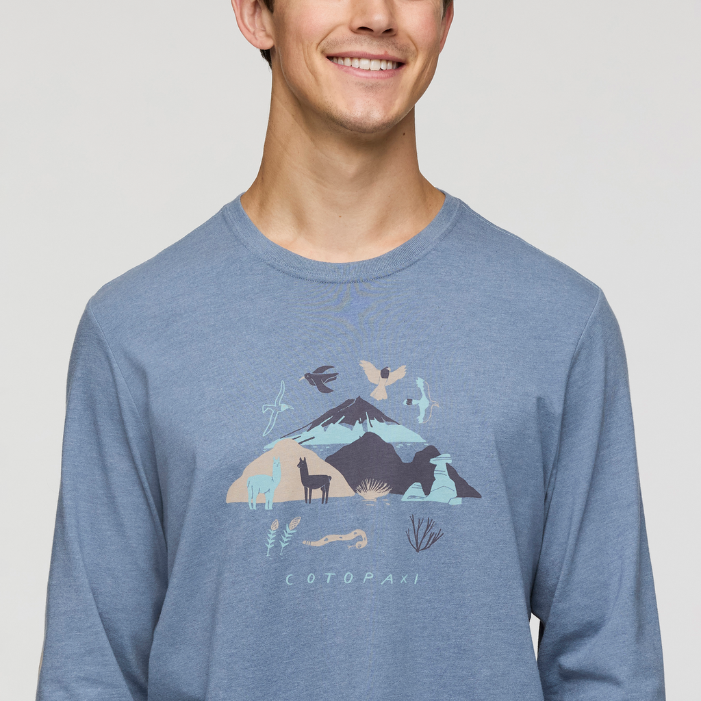 The Solstice Long-Sleeve T-Shirt - Men's, Tempest, Model Kellan