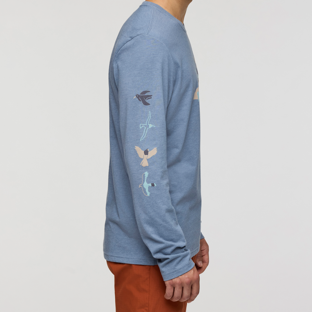 The Solstice Long-Sleeve T-Shirt - Men's, Tempest, Model Kellan