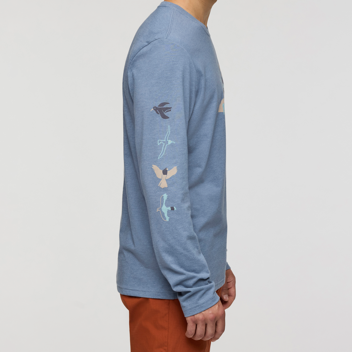 The Solstice Long-Sleeve T-Shirt - Men's, Tempest, Model Kellan