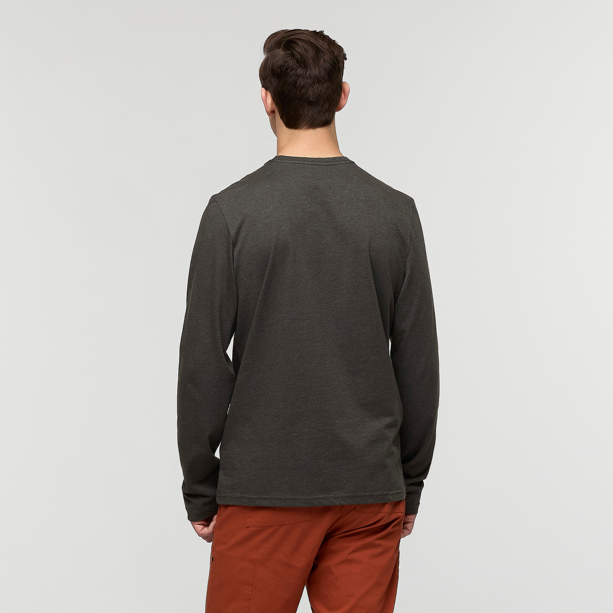 The Solstice Long-Sleeve T-Shirt - Men's, Woods, Model Kellan