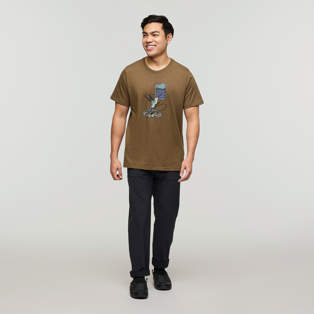 Topa T-Shirt - Men's, Live Oak, Model Justin