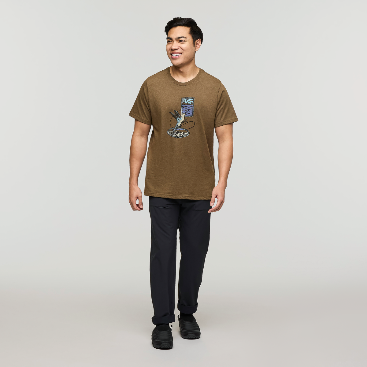 Topa T-Shirt - Men's, Live Oak, Model Justin