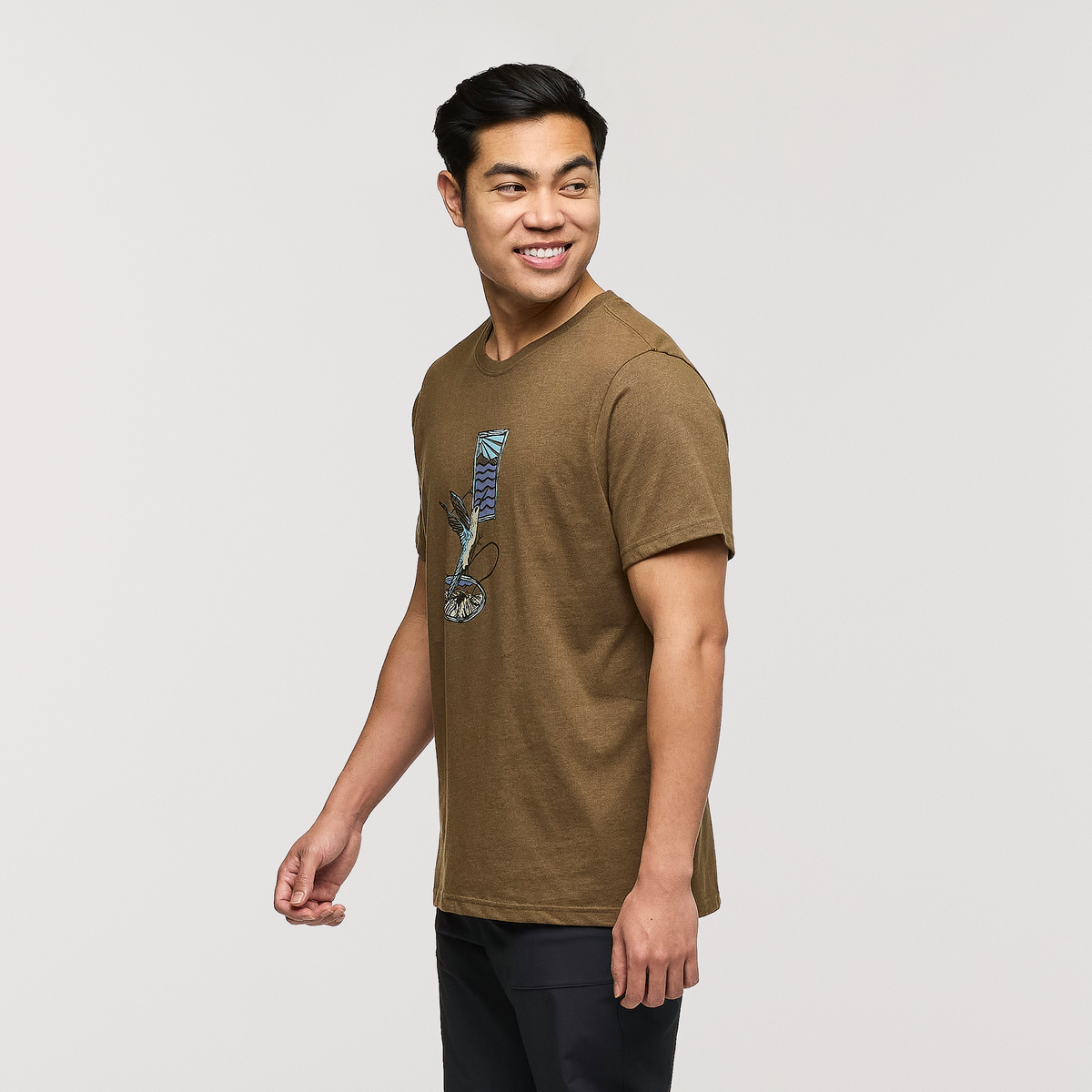 Topa T-Shirt - Men's, Live Oak, Model Justin
