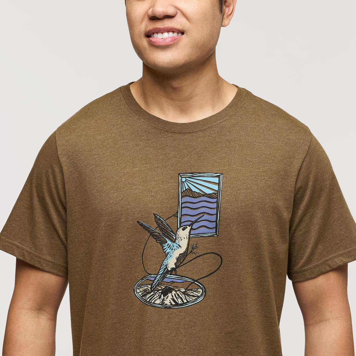 Topa T-Shirt - Men's, Live Oak, Model Justin