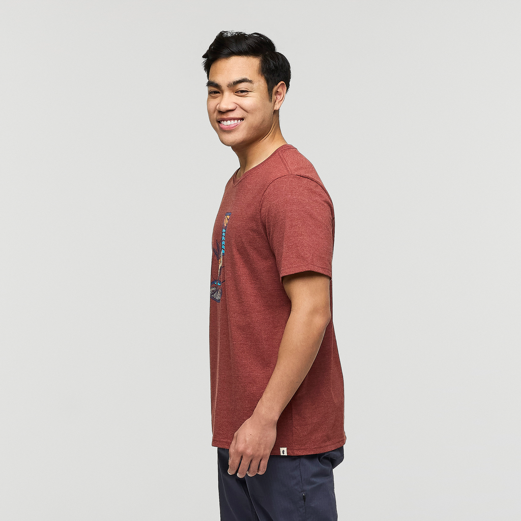 Topa T-Shirt - Men's, Rusty, Model Justin