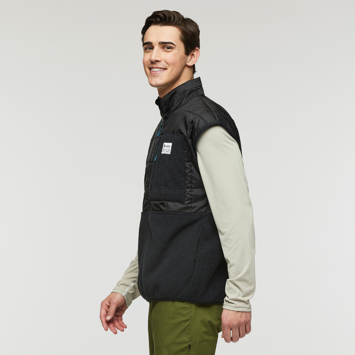 Trico Hybrid Vest - Men's, Cotopaxi Black, Model Kellan