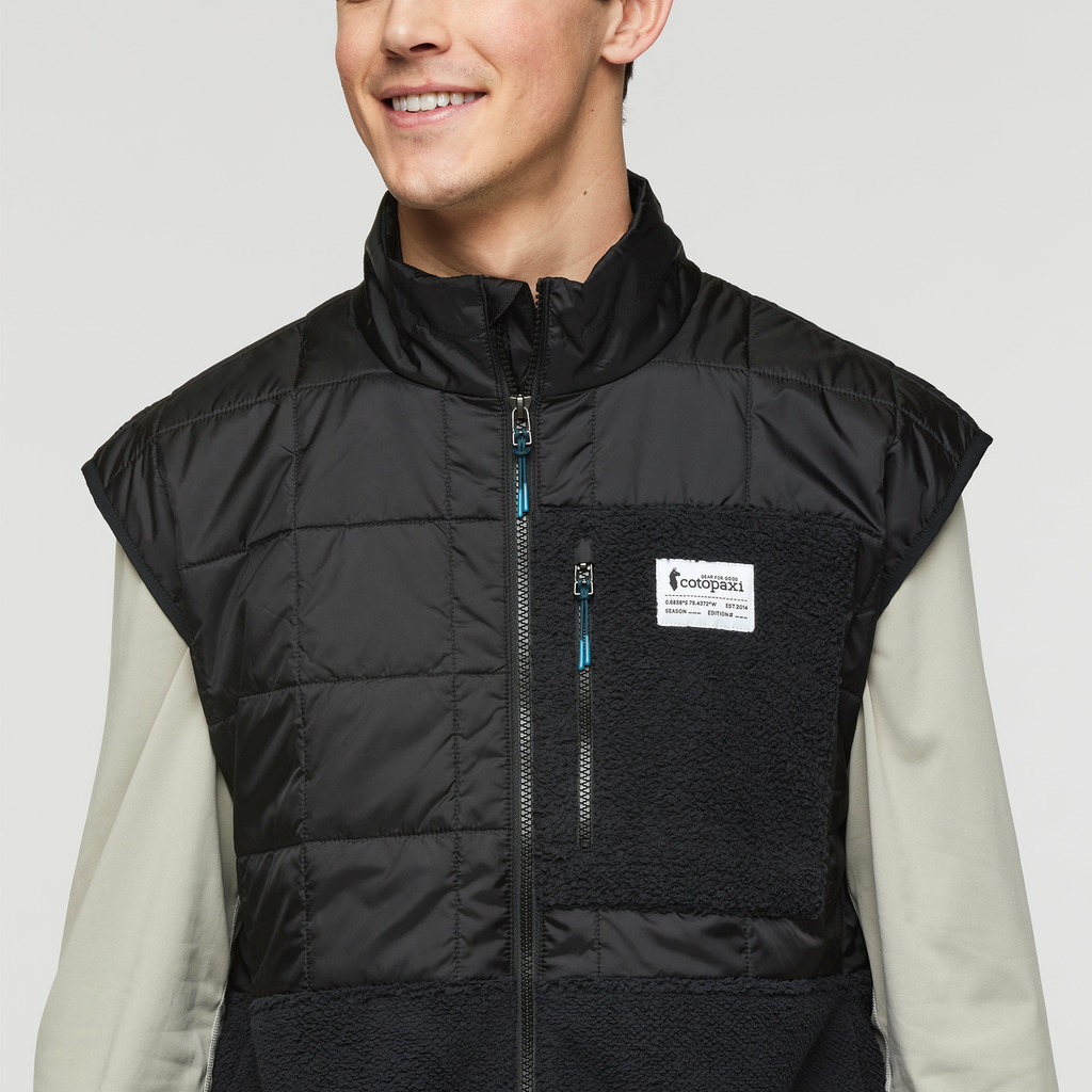 Trico Hybrid Vest - Men's, Cotopaxi Black, Model Kellan