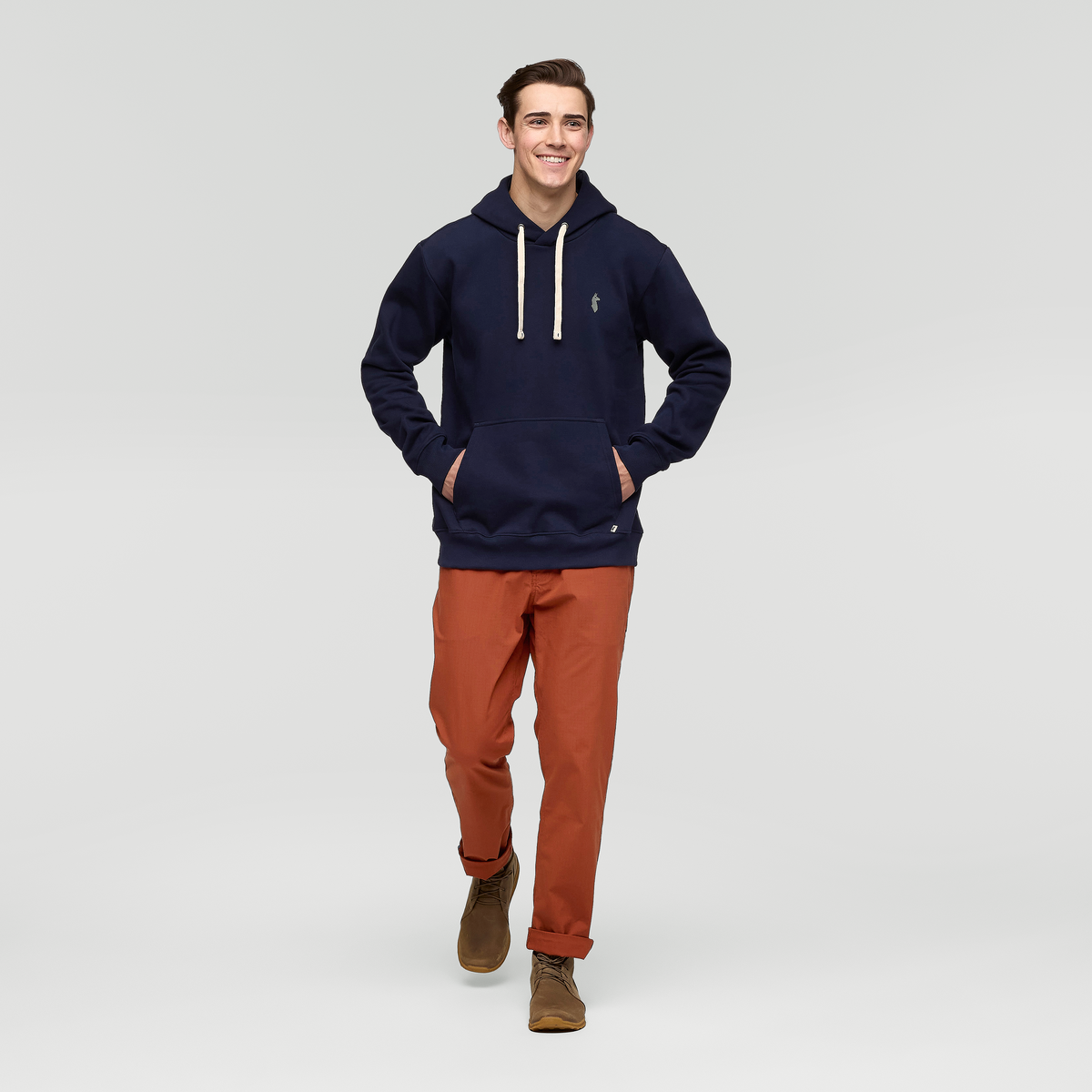 Up and Up Pullover Hoodie - Men's, Maritime, Model Kellan
