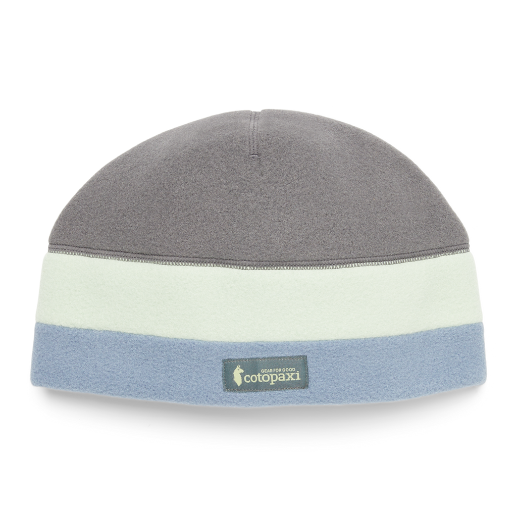 Teca Fleece Beanie, Cinder, Detail