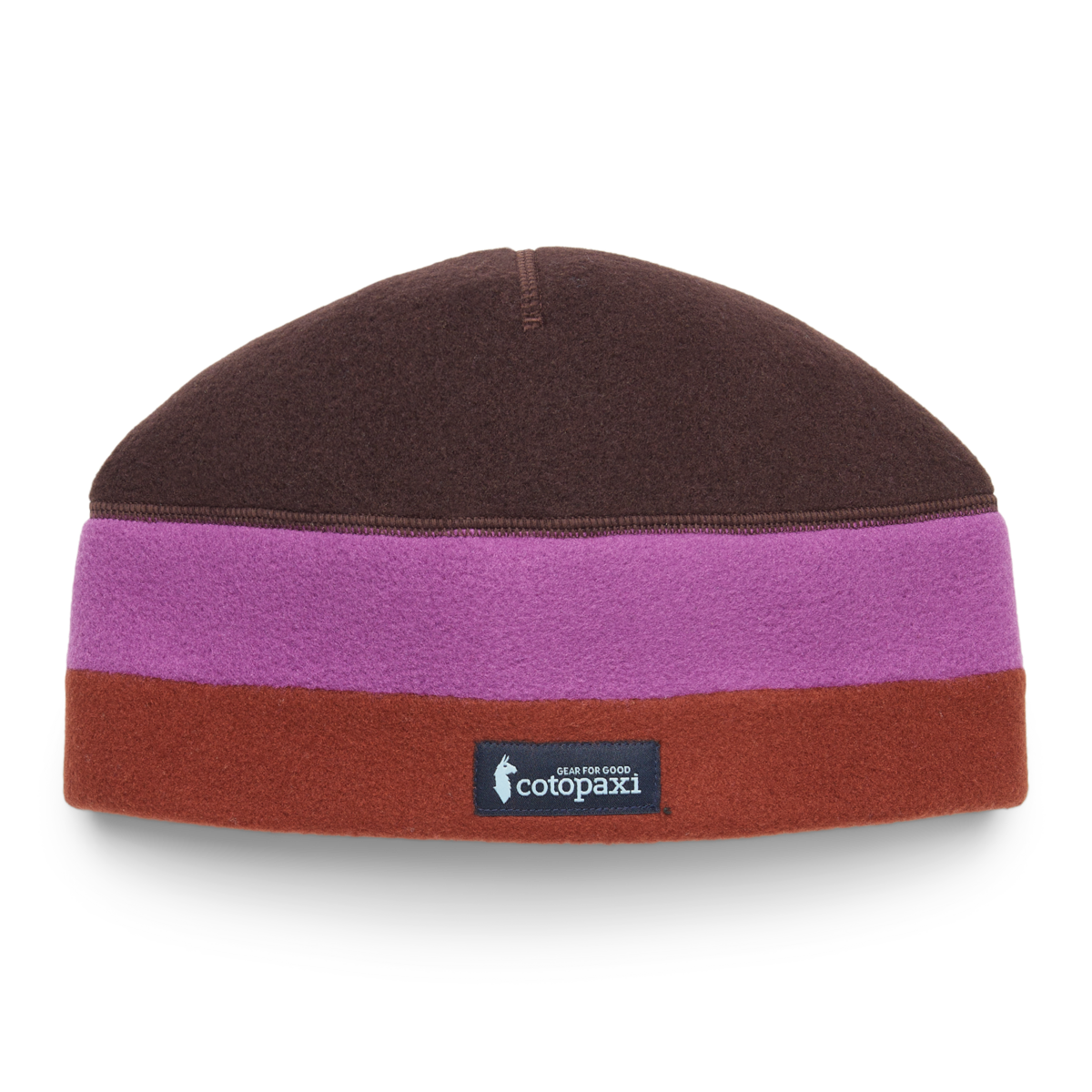 Teca Fleece Beanie, Coffee, Detail
