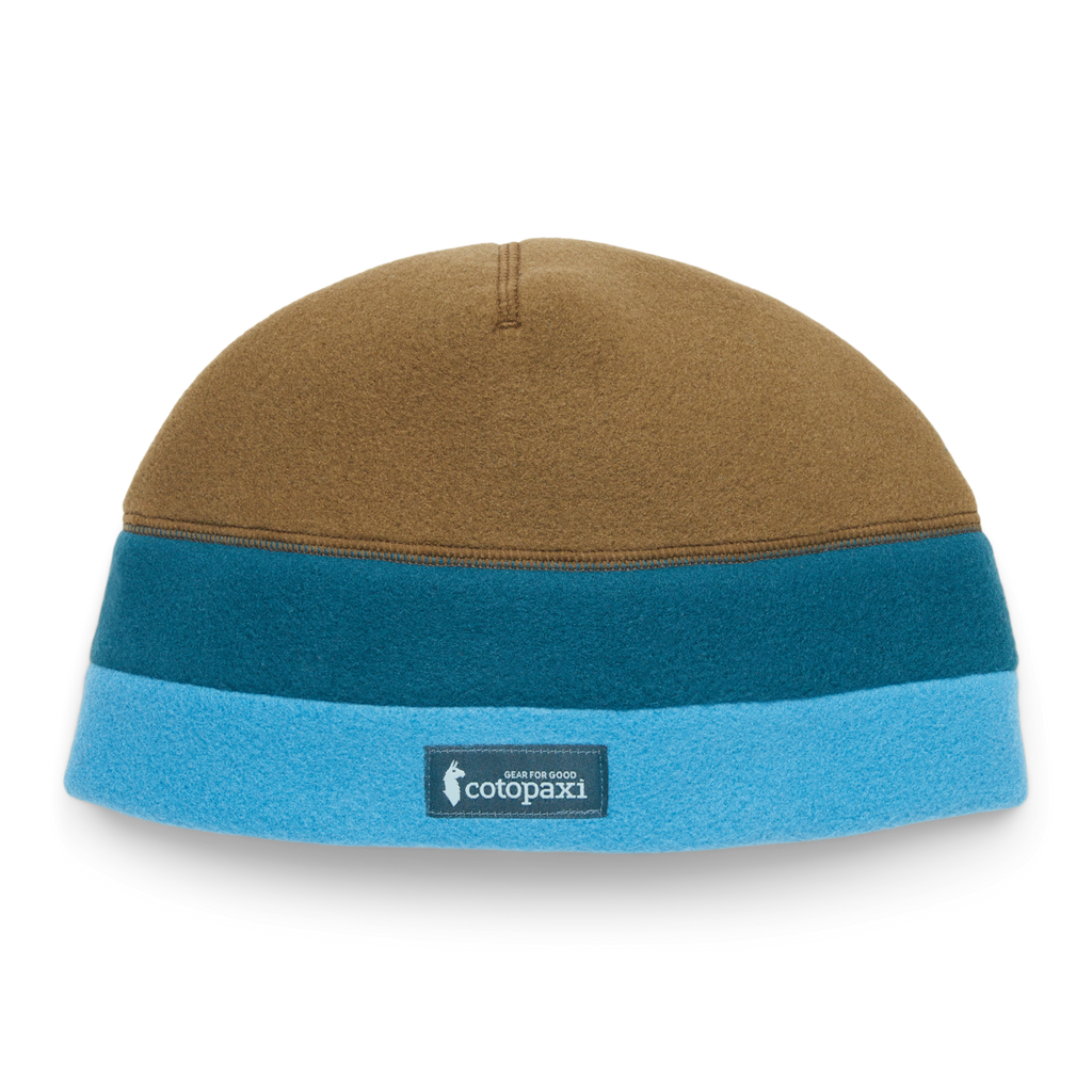 Teca Fleece Beanie, Live Oak, Detail