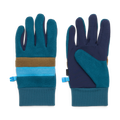 Teca Fleece Gloves, Abyss, Detail