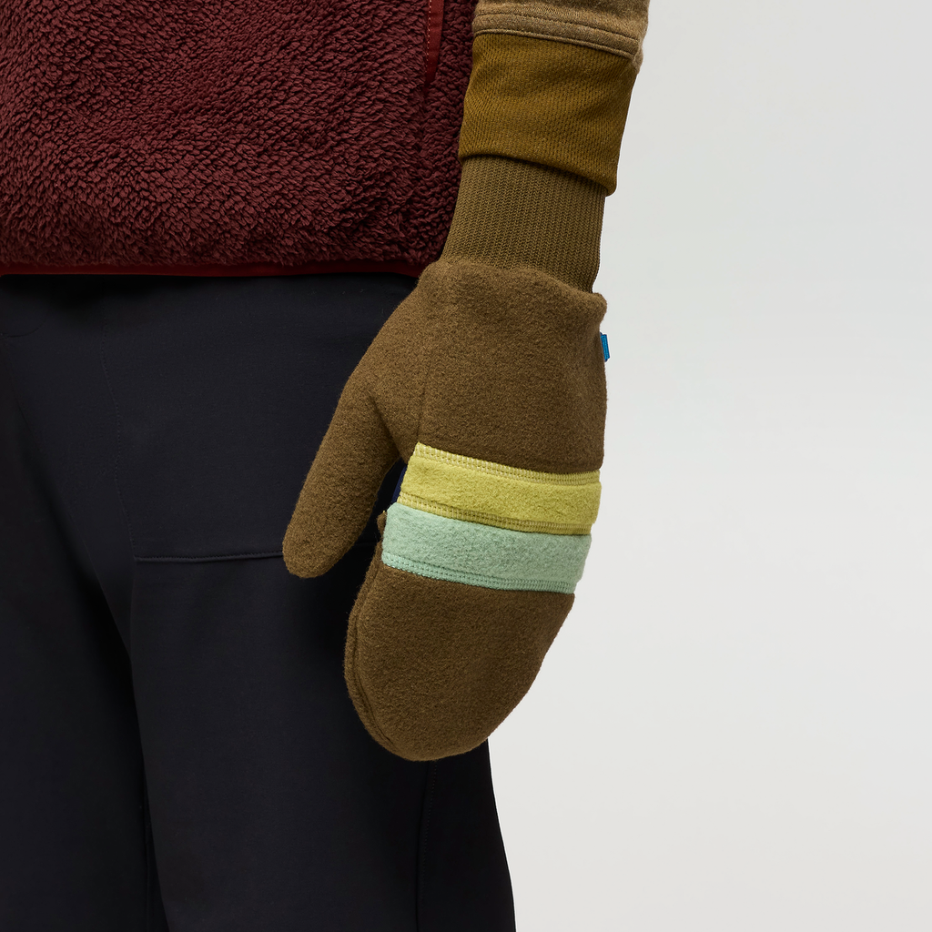 Teca Fleece Glitten, Detail