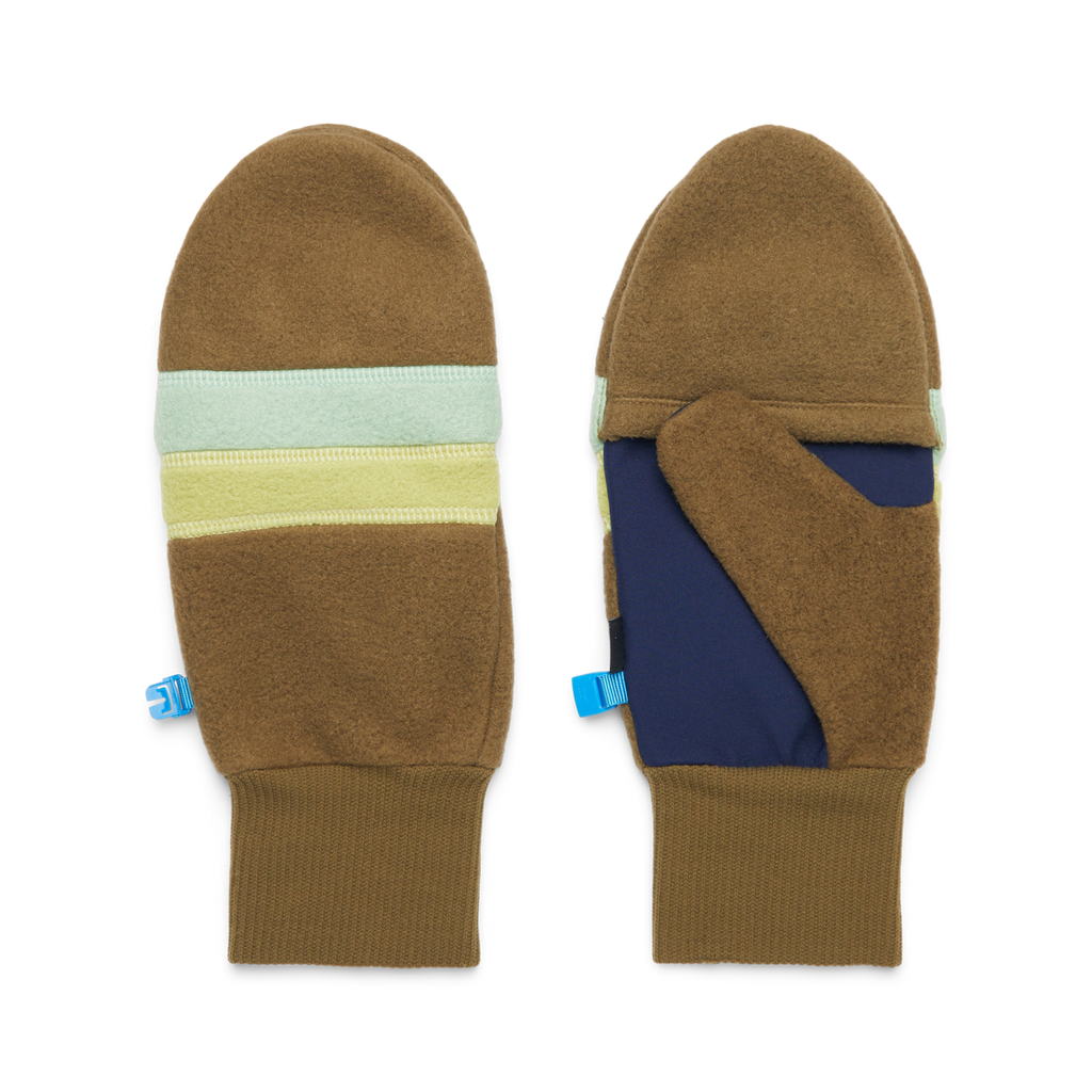 Teca Fleece Glitten, Live Oak, Detail