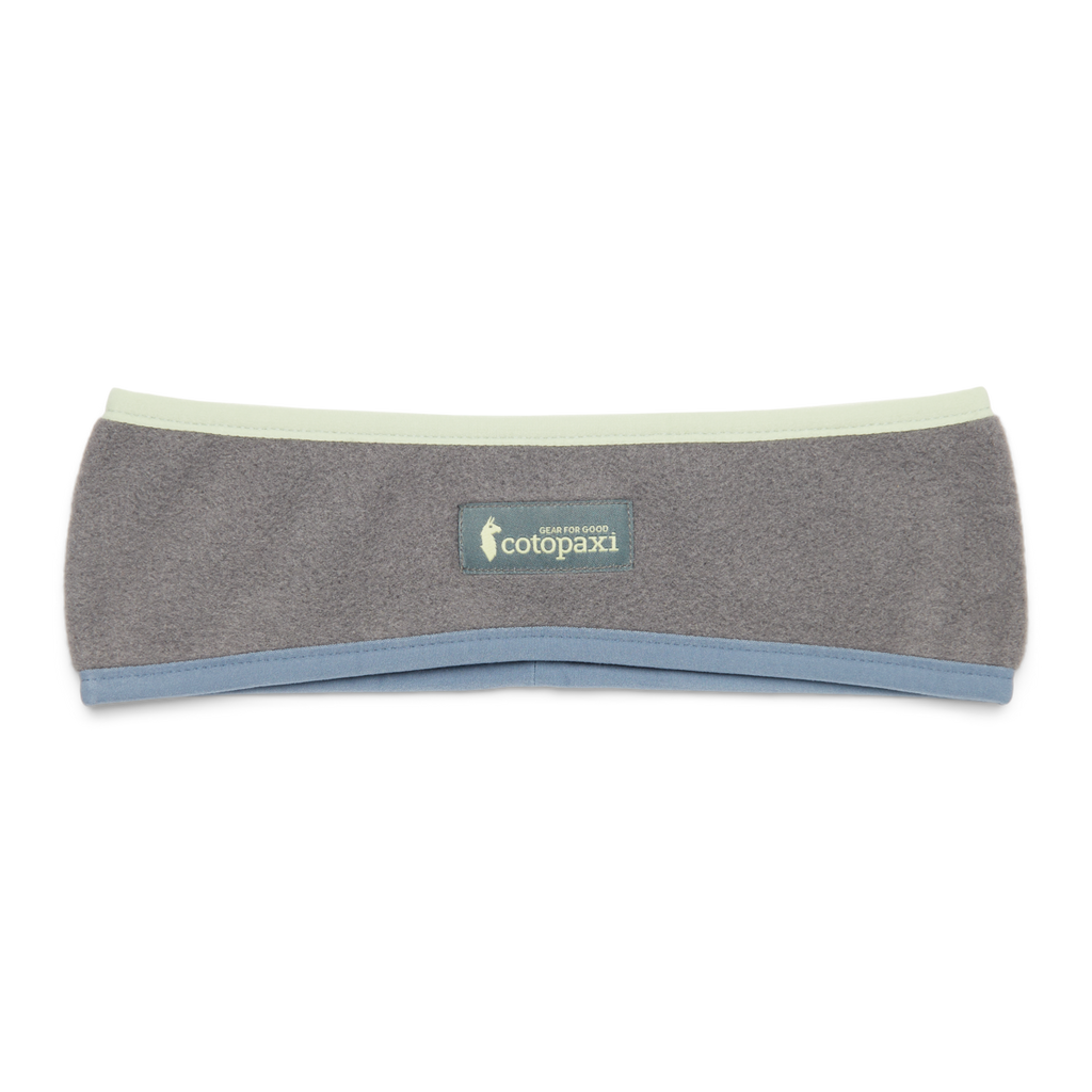 Teca Fleece Headband, Cinder, Detail