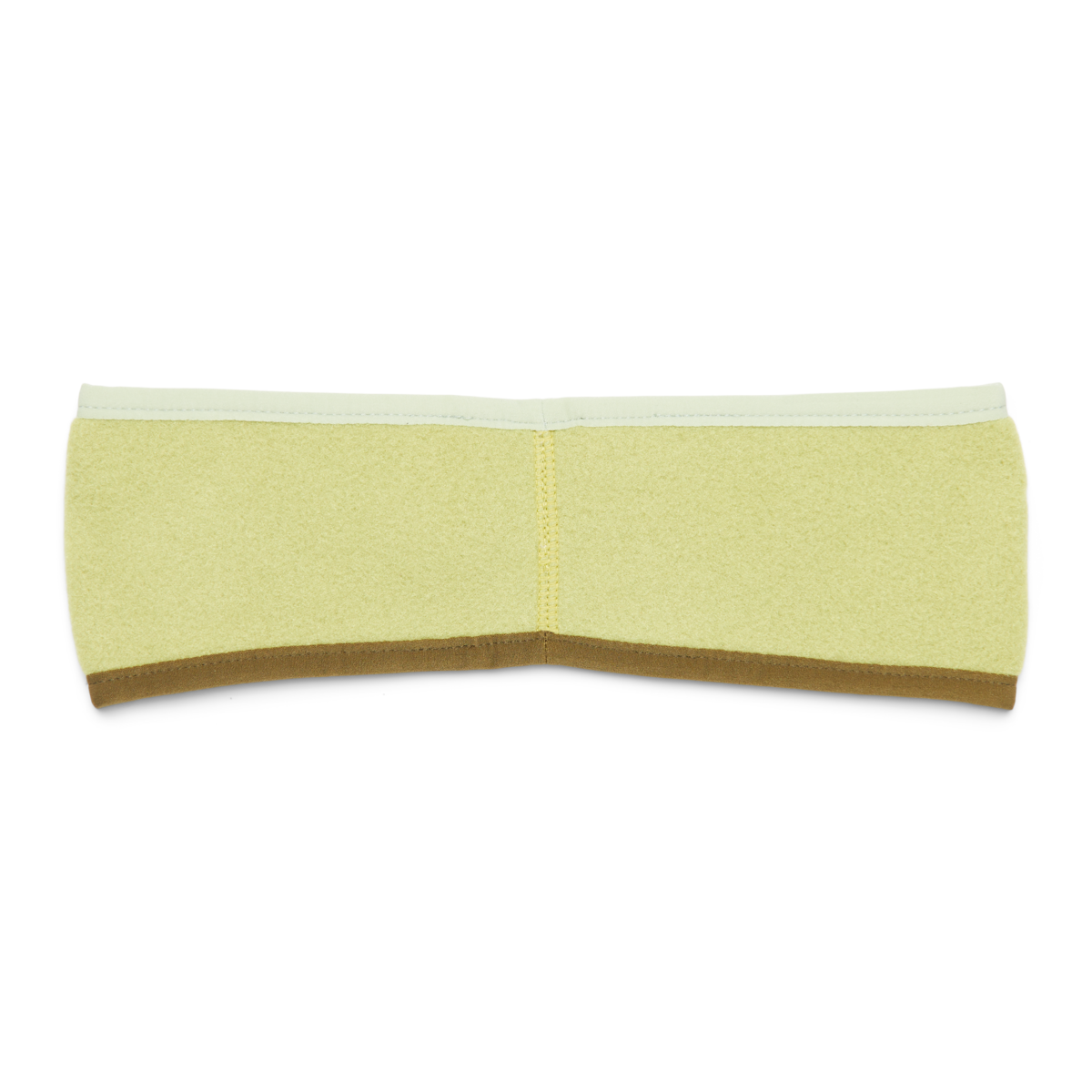 Teca Fleece Headband, Lemongrass, Detail