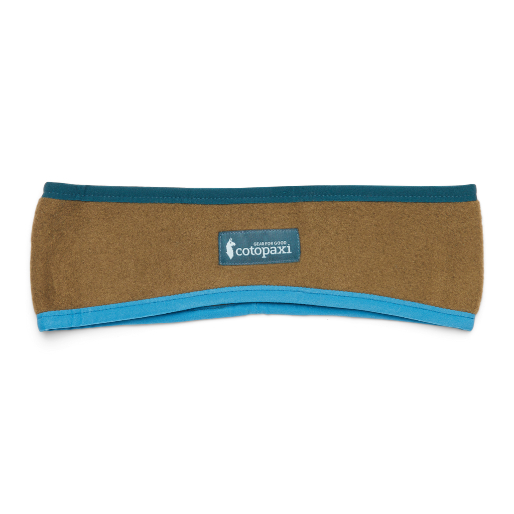 Teca Fleece Headband, Live Oak, Detail