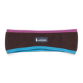 Teca Fleece Headband, Rusty, Detail