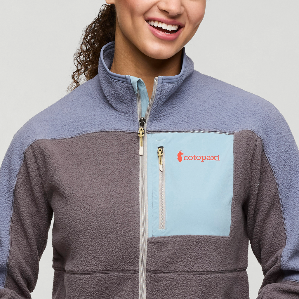 Abrazo Fleece Full-Zip Jacket - Women's, Tempest/Cinder, Model London