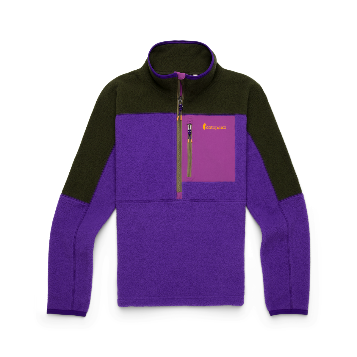 Abrazo Fleece Half-Zip Jacket - Women's, Woods/Black Violet