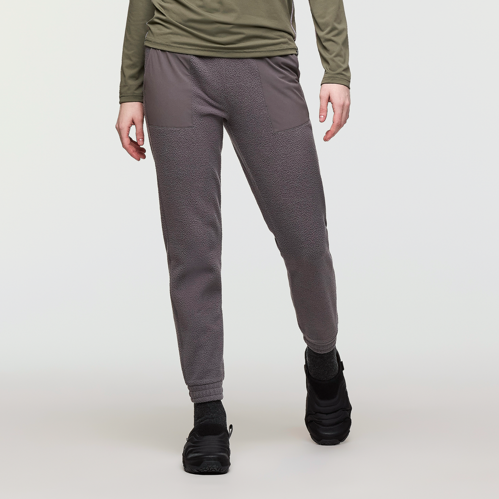 Abrazo Fleece Jogger - Women's, Cinder, Model Kathleen