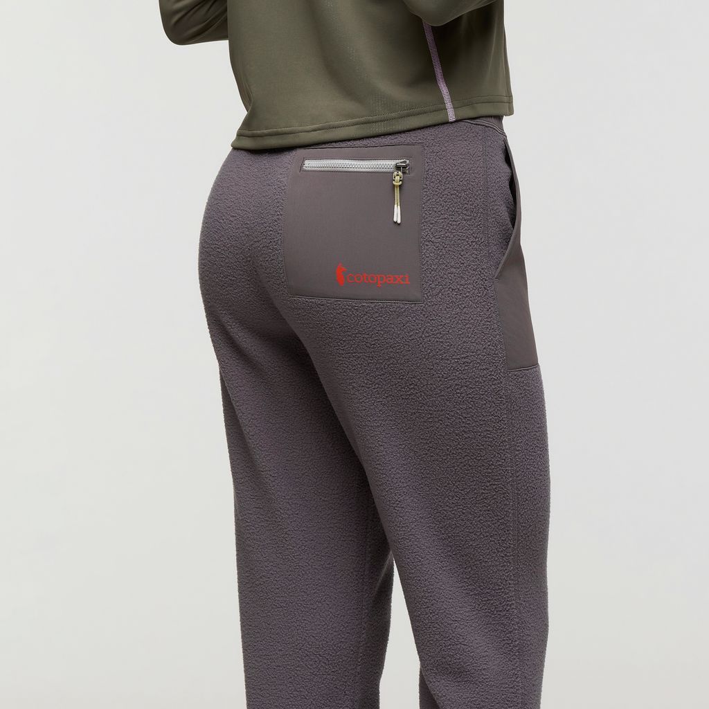 Abrazo Fleece Jogger - Women's, Cinder, Model Kathleen