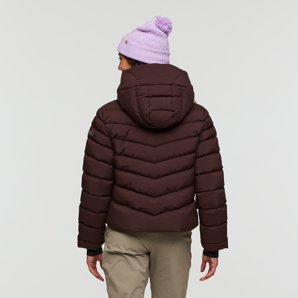 Alivio Down Jacket- Women's, Coffee, Model London