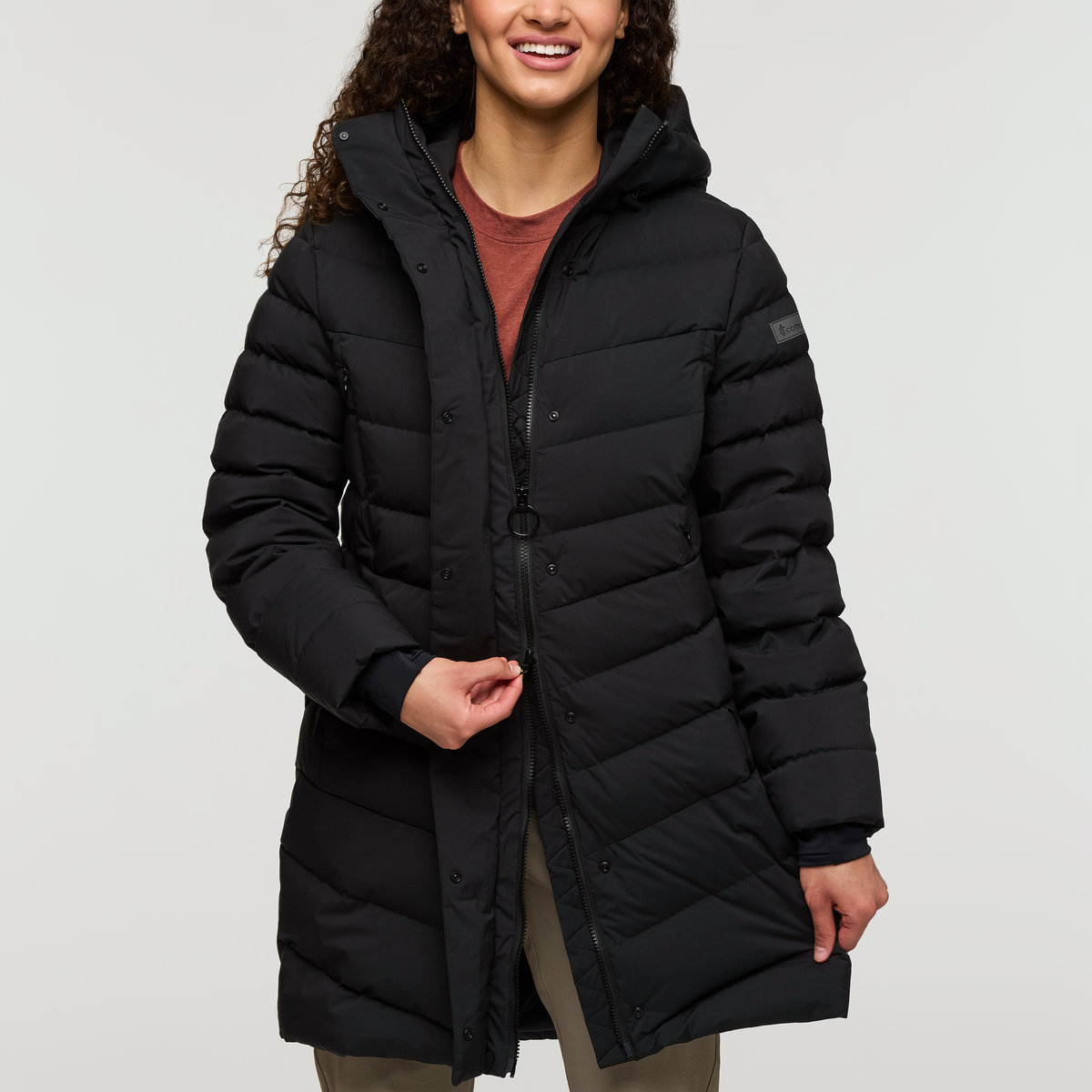 Alivio Down Parka - Women's, Cotopaxi Black, Model London