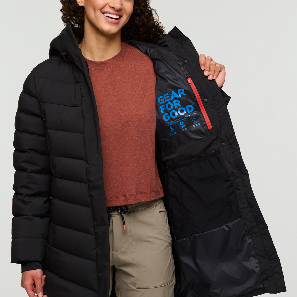Alivio Down Parka - Women's, Cotopaxi Black, Model London