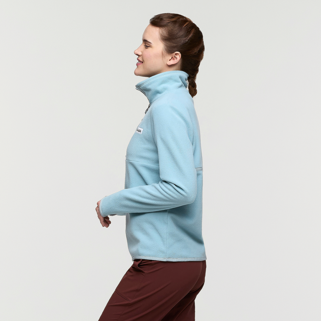 Amado Fleece Pullover - Women's, Sea Spray, Model Kathleen