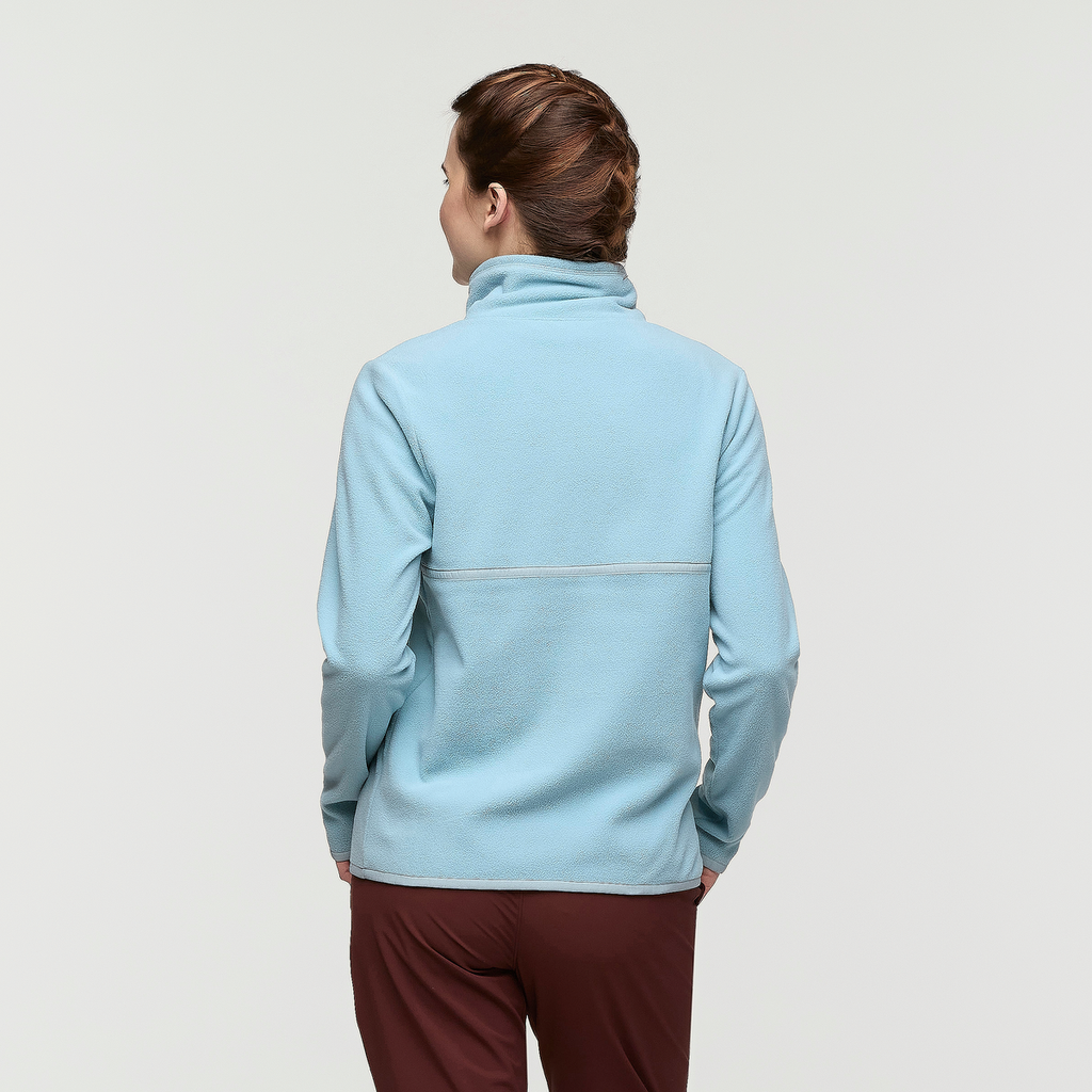 Amado Fleece Pullover - Women's, Sea Spray, Model Kathleen
