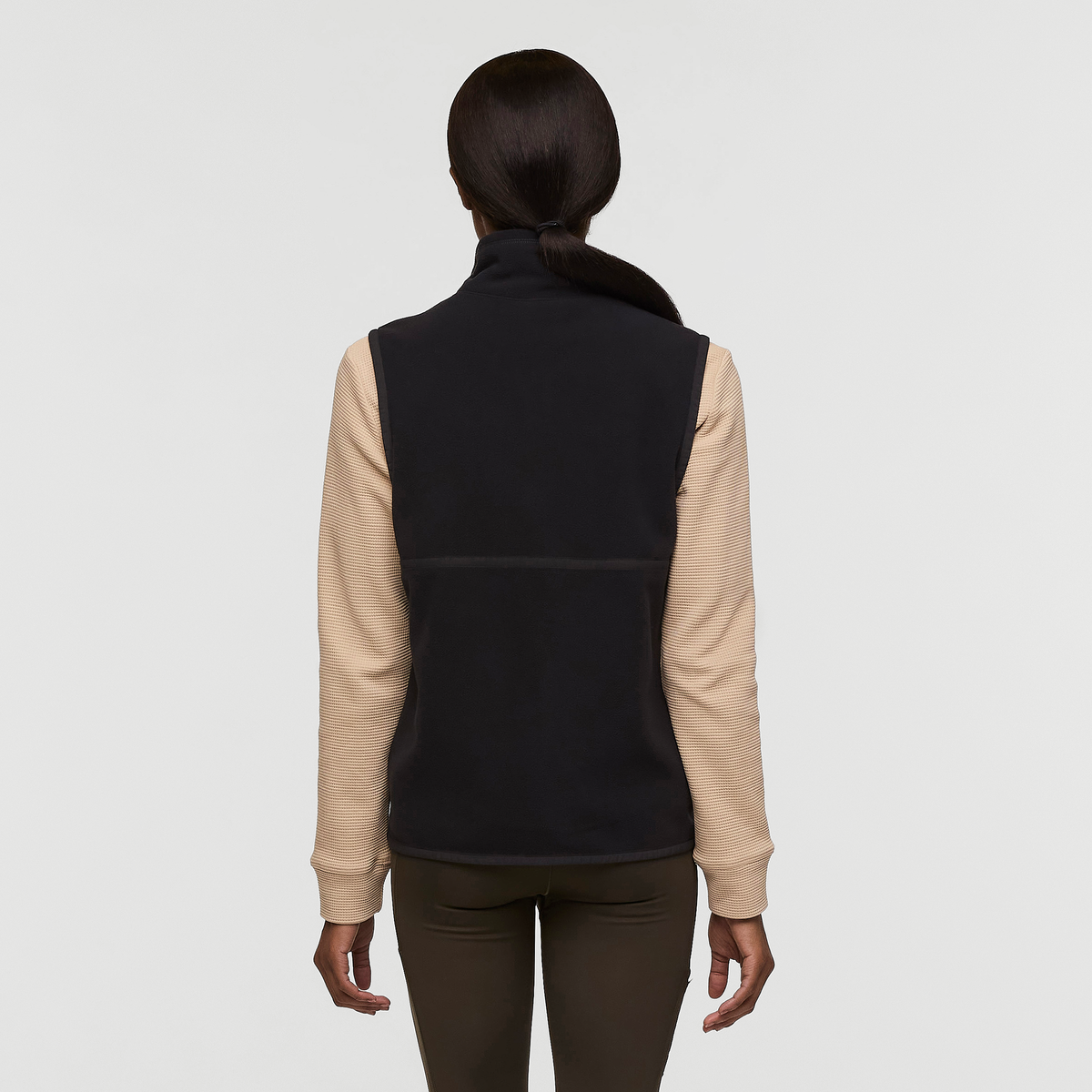 Amado Fleece Vest - Women's, Cotopaxi Black, Model Sydney