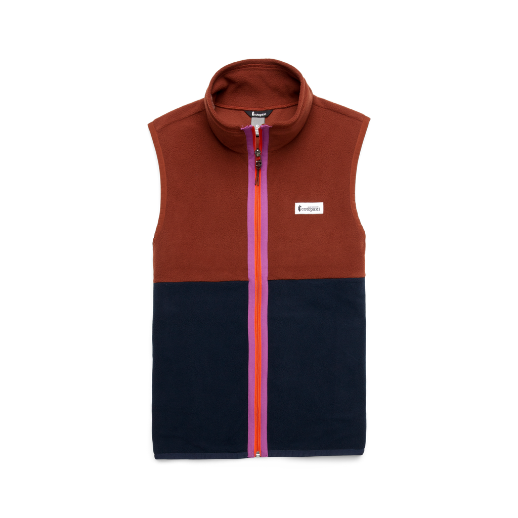 Amado Fleece Vest - Women's, Rusty/Carbon