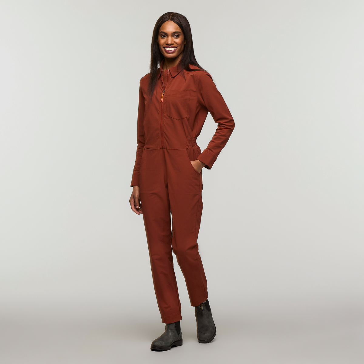 Asombro Jumpsuit - Women's, Rusty, Model Sydney