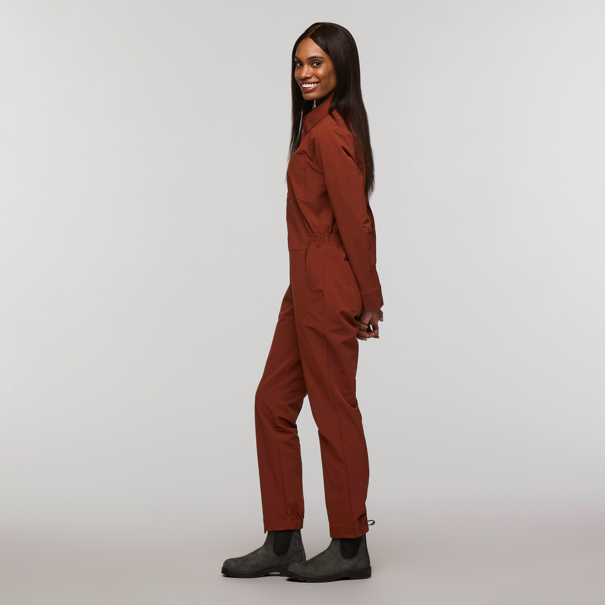 Asombro Jumpsuit - Women's, Rusty, Model Sydney