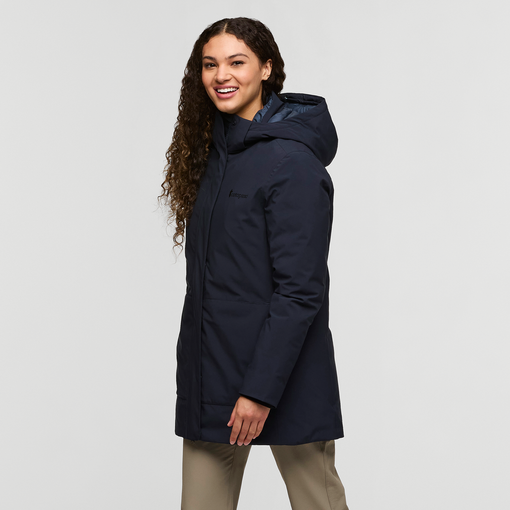 Calidez Down Parka - Women's, Carbon, Model London