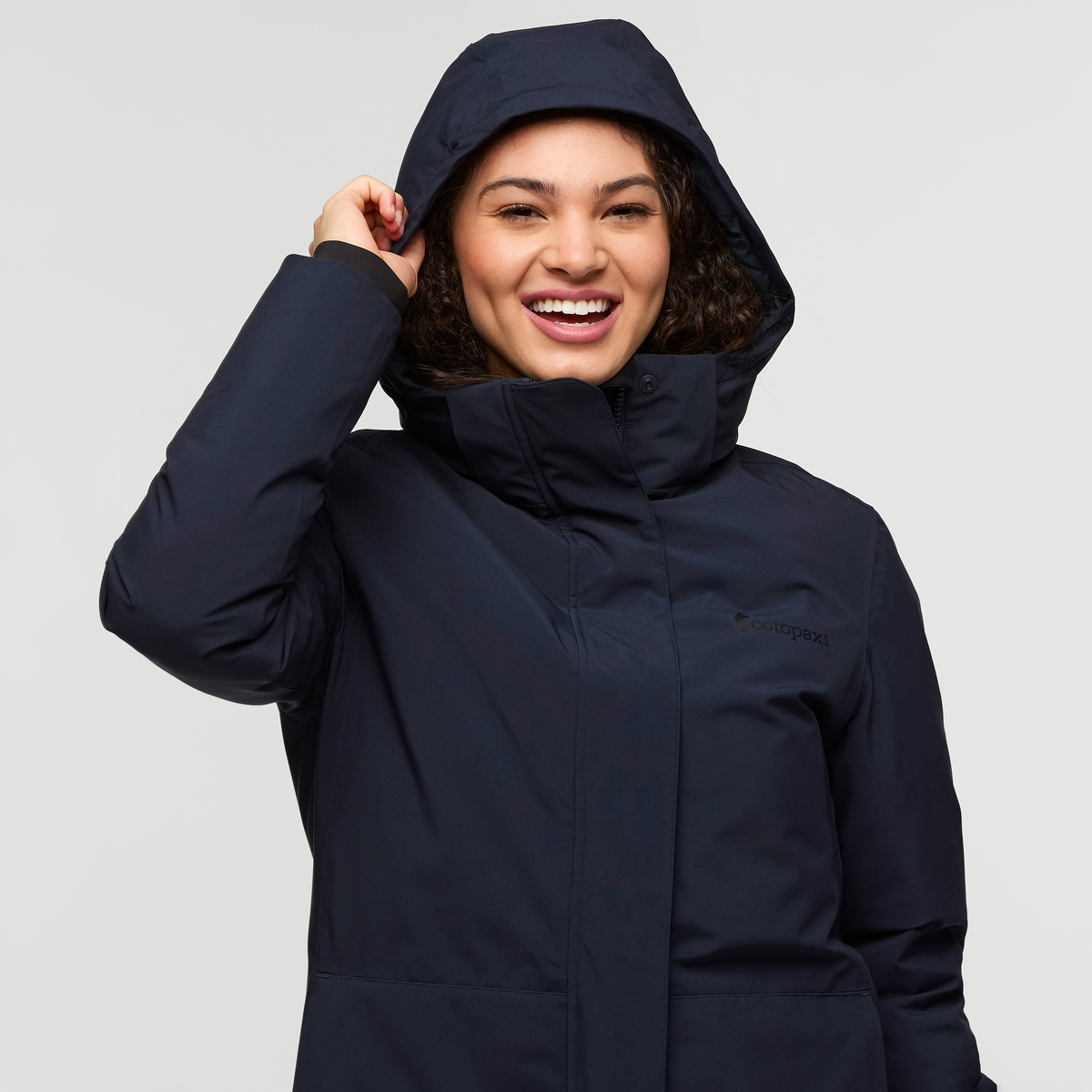 Calidez Down Parka - Women's, Carbon, Model London