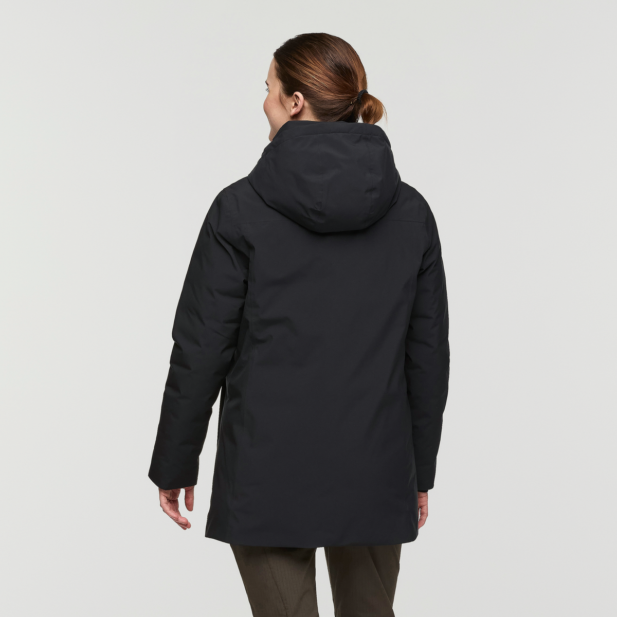Calidez Down Parka - Women's, Cotopaxi Black, Model Kathleen